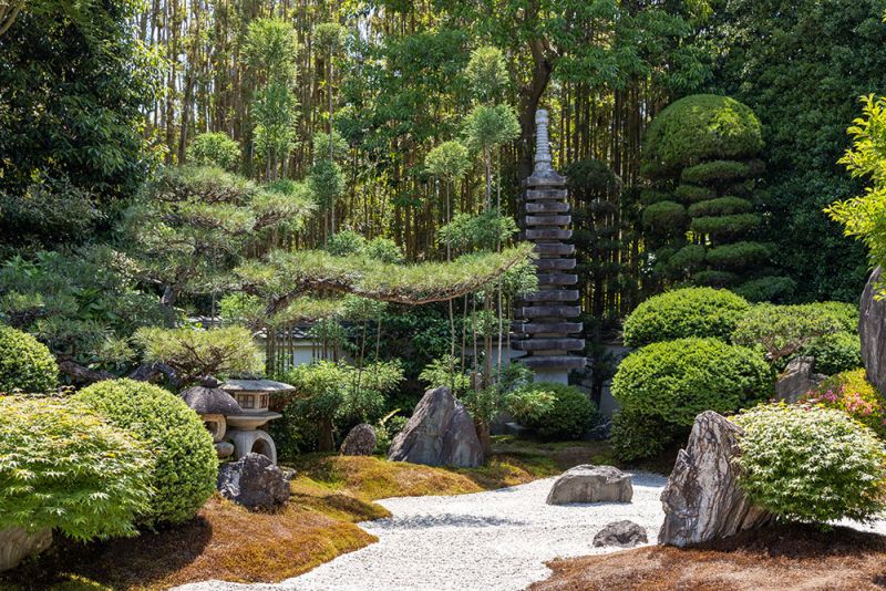 vườn khô sơn thủy